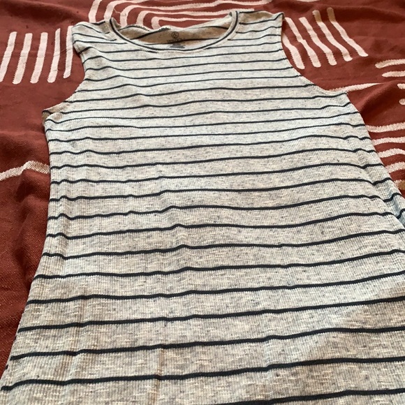 Volcom Ribbed Stripe Sleeveless Dress - Picture 2 of 5